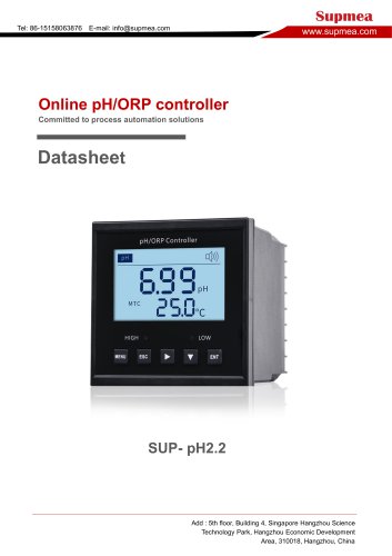 SUP-PH2.2 pH controller