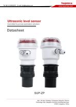 SUP-ZP Ultrasonic level transmitter