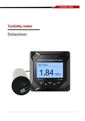 Turbidiyu meter