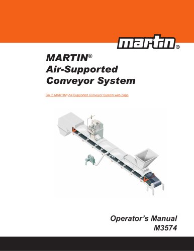 MARTIN® AIR-SUPPORTED CONVEYOR SYSTEM