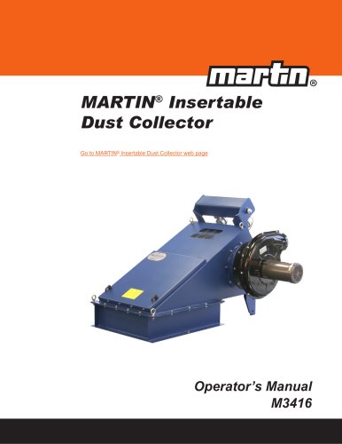 MARTIN® INSERTABLE DUST COLLECTOR SYSTEM BY TORIT® POWERCORE®