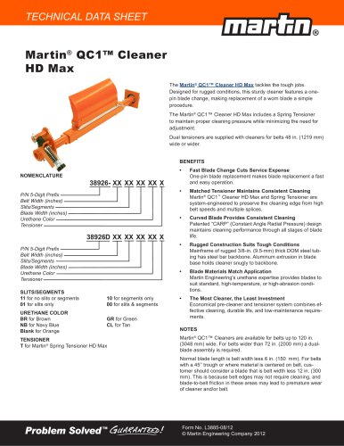 Martin® QC1? Cleaner HD Max