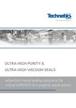 ULTRA HIGH PURITY & ULTRA HIGH VACUUM SEALS