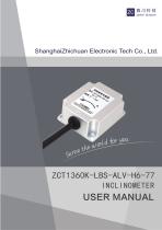 ZC ZCT1360K-LBS-ALV-H6-77 Digital Inclinometer for Solar Tracker Controller