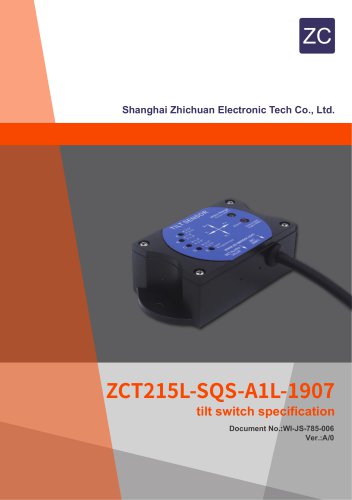 ZC ZCT215L-SQS-A1L-1907 Stable Performance Best Seller Low Cost Tilt Switch