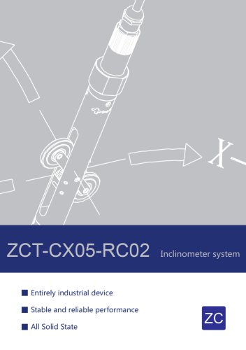 ZCT-CX05-RC02 Inclinometer System