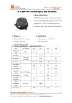 ZCT1XXJ-XPS-A Single Axis Current Type Inclination Sensor