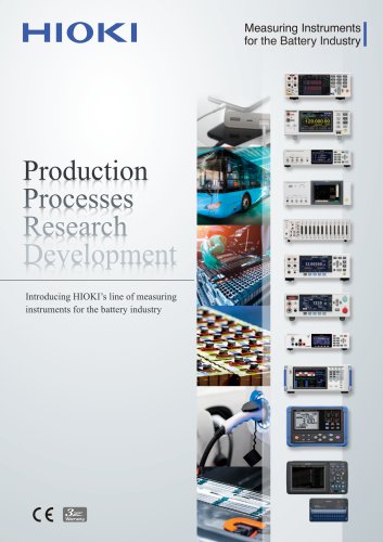 Battery Industry Measuring Instruments