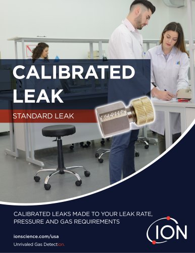 Calibrated Leak Brochure