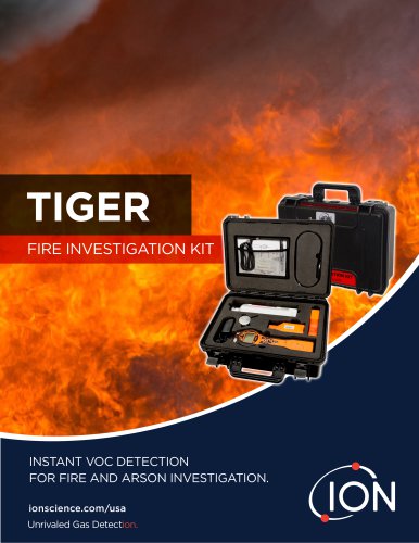 Fire Investigation Kit Brochure