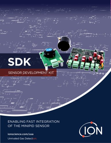 Sensor Development Kit (SDK) Brochure