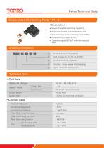 Single phase 90A Latching relay TP41-27