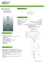 Spool hydraulic directional control valve MSV08-47A