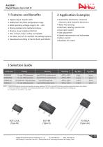 Bipolar Hall sensor AH3041 (Latch Type)