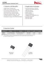 Omnipolar Hall sensor AH3664 (Latch Type)