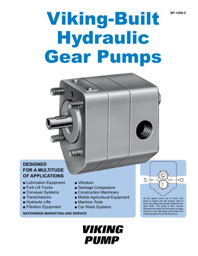 Viking-Built Hydraulic Gear Pumps