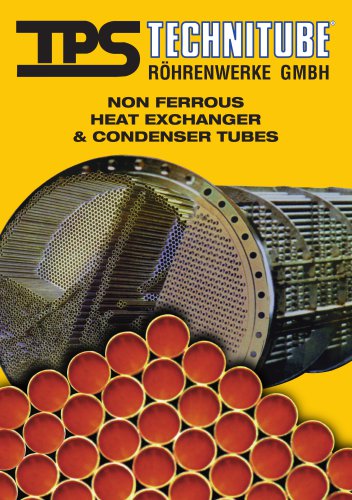 NON FERROUSHEAT EXCHANGER& CONDENSER TUBES