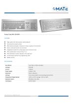 MATE MKA-106-BNM Professional All in one Keyboard Desktop