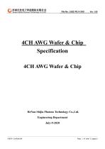 4CH AWG Wafer & Chip