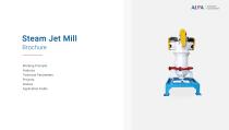ALPA Steam jet mill S-MQL S-MQW series