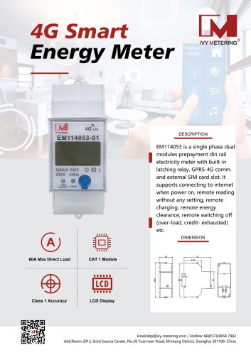 IVY GRPS Smart Meter EM114053-01