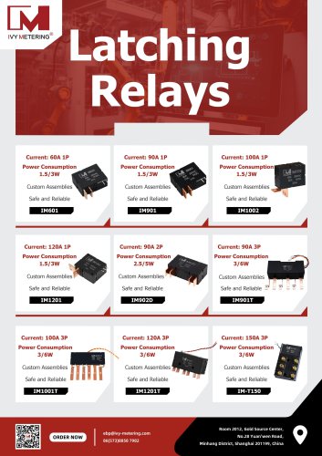 IVY Latching Relays Series