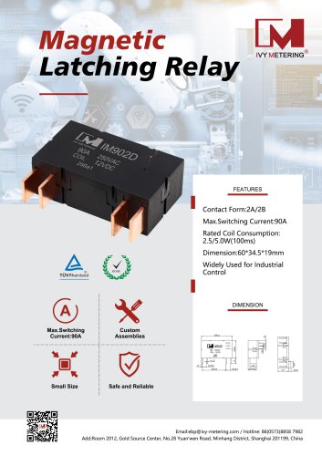 IVY Magnetic Latching Relay IM902D