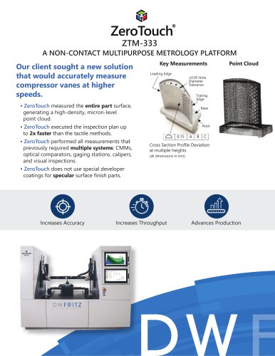 ZeroTouch® Application Notes: Aerospace Vane