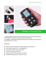 Portable 4 Gas detector