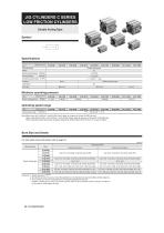 JIG CYLINDRES C SERIES LOW FRICTION CYLINDERS