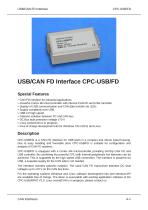 USB/CAN FD Interface