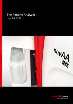 novAA series: flame AAS and compact spectrometers