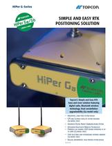 HiPerGa/Gb  SIMPLE AND EASY RTK SYSTEM