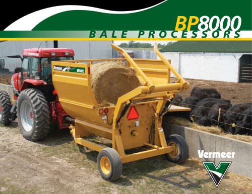 BP8000 Bale Processor