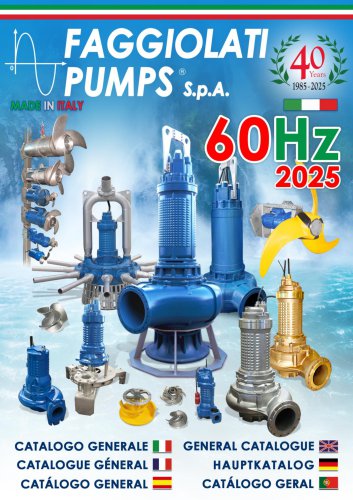 GENERAL CATALOGUE 60Hz