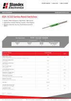 KSK-1C10 Series Reed Switches