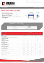 MK06 SERIES REED SENSOR