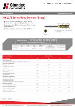 MK11 BRASS SERIES REED SENSOR