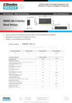 RM05-8A-S SERIES REED RELAY