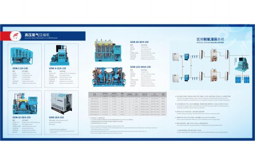 oil free high pressure oxygen compressor