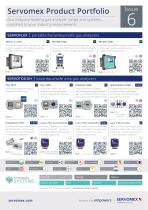 Servomex Product Portfolio Flyer Issue 6