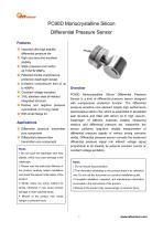 PC90D Monocrystalline Silicon  Differential Pressure Sensor