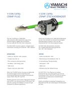 Y-Con CAT6A Crimp Steckverbinder