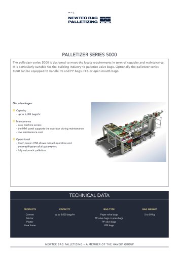 PALLETIZER ARCUS 5000 B