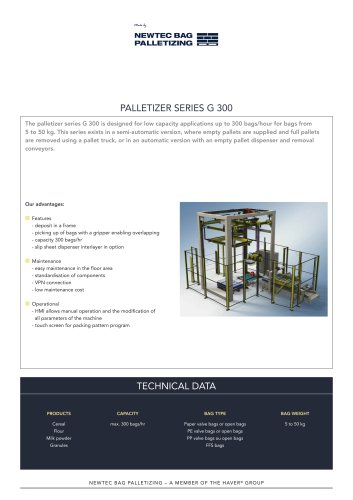 PALLETIZER TERRAM 300 G