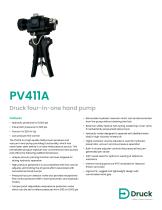 Druck PV411A Four-In-One Hand Pump