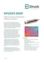 RPS/DPS 8000 High Accuracy Resonant Pressure Sensor