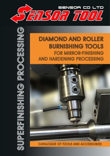 SENSOR-TOOL    - diamond burnishing tools