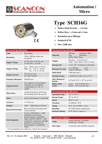 Type SCH16G