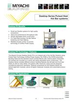 Desktop Hot-Bar Bonding Systems - DT Series